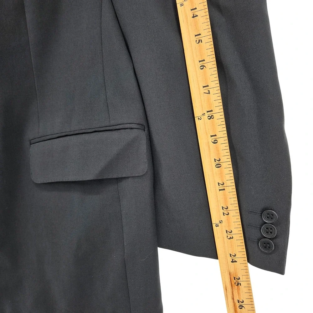 CANALI Men's Charcoal Grey Wool Suit Jacket Blazer Sport Coat Made in‎ Italy 46R